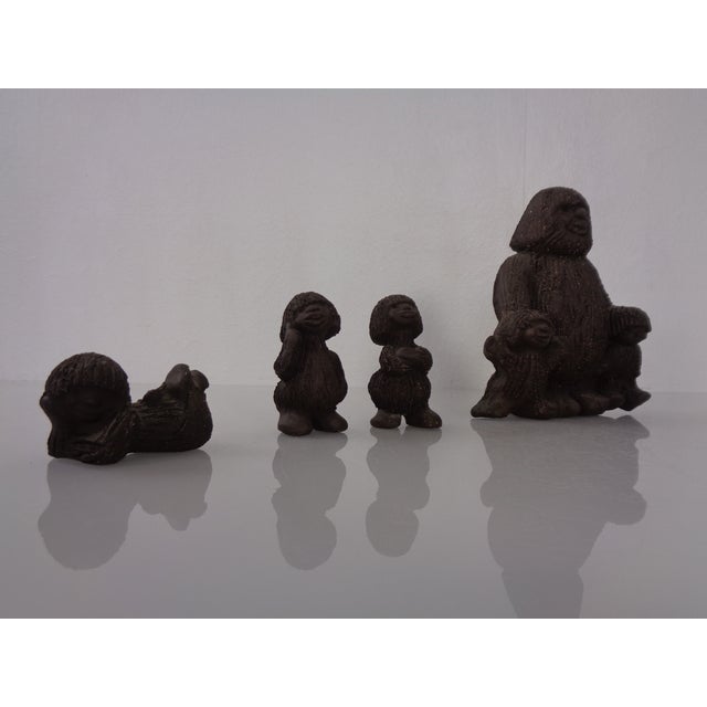 Stoneware Troll Figures from Ramsing, Denmark, 1960s, Set of 4 For Sale - Image 3 of 18