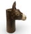 Glazed Ceramic Donkey Head Vase For Sale - Image 4 of 9