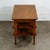 1960s Mid Century Modern Table Solid Wood End Side Nightstand 3 Tier Vintage Rectangular For Sale - Image 9 of 12