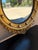 Gold Antique 19th Century American Federal Giltwood Eagle Bullseye Convex Mirror For Sale - Image 8 of 11