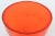 Round Lidded Orange Lucite Box For Sale In Miami - Image 6 of 12
