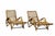 Woven Rattan and Bamboo Chaise Longues attributed to Tito Agnoli, Italy, 1960s, Set of 2 For Sale - Image 9 of 9