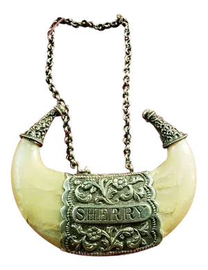 1840 Campaign "Sherry" Decanter Tag