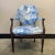 French Morris & Co. Acanthus Early 20th Century French Louis XVI Style Fauteuil Chair For Sale - Image 3 of 3