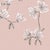 Chinese 36" * H100"/Panel * 5ps, Pale Pink Magnolia Wallpaepr, Magnolia‌ Wallpaper Mural, 5 Panels For Sale - Image 3 of 5