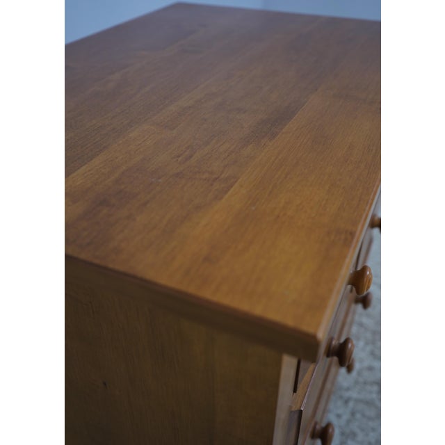 Ethan Allen Country Colors Maple Nightstand For Sale - Image 12 of 16