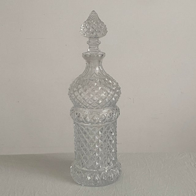 Vintage Crystal Decanter, 1970s For Sale - Image 8 of 8
