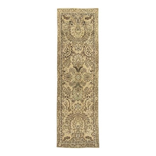 Turkish Vintage Rug 3' x 10'1" For Sale