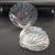 1960s Kamei Craft Japan Carnival Iridescent Glass Shell Plates - a Pair For Sale - Image 9 of 13