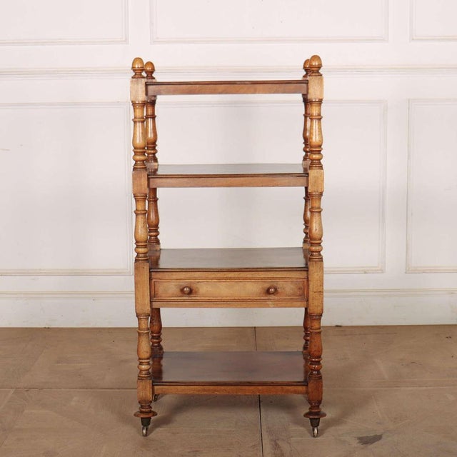 19th Century English 4-Tier Whatnot For Sale - Image 12 of 12
