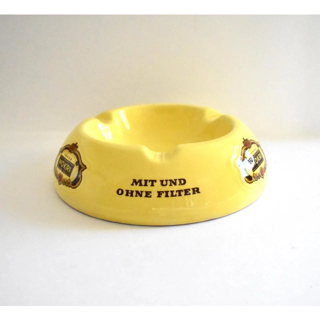 Mid-Century Modern Mid-Century German Mokri Ceramic Ashtray For Sale - Image 3 of 6