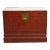 1900s Red Antique Trunk For Sale