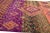 Modern Oversize Moroccan Style Handmade Purple and Peach Boho Designed Wool Rug For Sale - Image 9 of 11