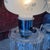 Glass Pair of Vintage Crystal Boudoir Table Lamps With Frosted Floral Glass Shades For Sale - Image 7 of 18