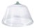 Antique French Mouth Blown Glass Cloche, 1800s For Sale