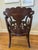 Burgundy Early 20th Century Elegant Edwardian Armchair For Sale - Image 8 of 8