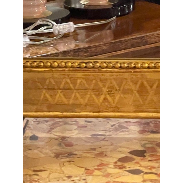 Traditional French Louis Phillipe Mirror With X Pattern Frame For Sale - Image 3 of 9