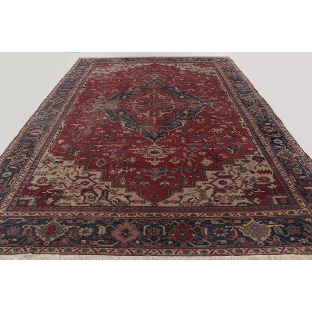 Oversized Vintage Turkish Anatolian Floral Medallion Wool Rug by Rug & Kilim, 1950-1959 For Sale In New York - Image 6 of 11
