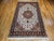 Fine Tabriz Shirfar Rug, Hand-Knotted Wool & Silk, Floral Pattern, Ivory & Chocolate, 7x10 For Sale - Image 9 of 18