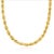 14 Karat Yellow Gold 20.5 Gm, Rope Chain Necklace For Sale - Image 4 of 8