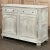 French Provincial 19th Century Country French Whitewashed Oak Buffet For Sale - Image 3 of 12