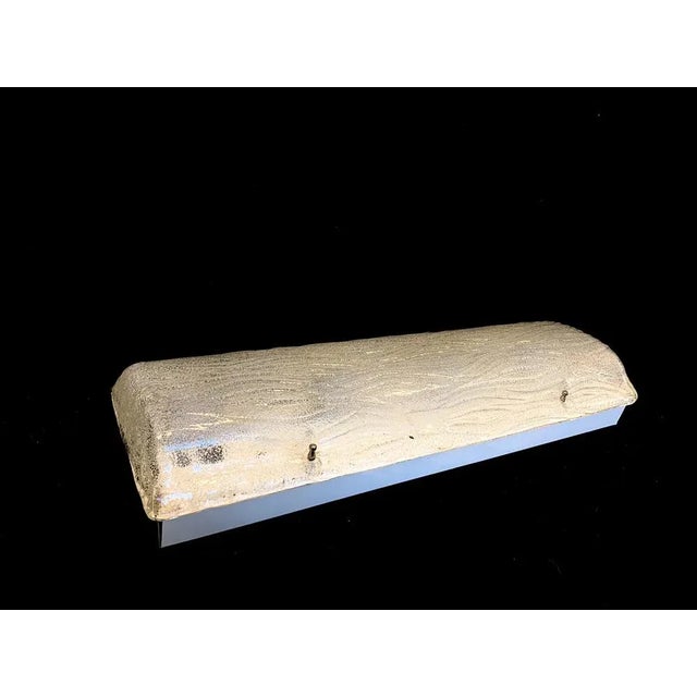 Wall Light attributed Mazzega Company, 1980s For Sale - Image 6 of 7