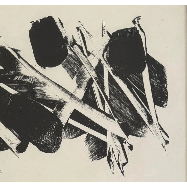 Pierre SOULAGES, Depaysages II, Original Lithograph Test Proof For Sale - Image 4 of 5