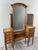 20th Century Louis XVI Dressing Table with Triptych Mirror For Sale - Image 10 of 13