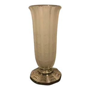 French Art Deco Vase by Hettier & Vincent