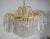 Metal Large Hollywood Regency Swarovski Crystal Waterfall Chandelier, 1980s For Sale - Image 7 of 11