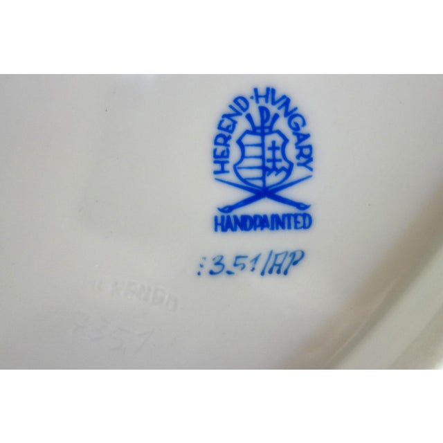Openwork Porcelain Bowl from Herend Factory, Hungary, 1970s For Sale - Image 11 of 12