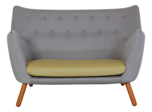 Vintage Two-Seater Poet Sofa by Finn Juhl, 2010s