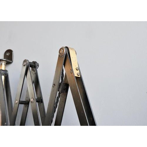 Wall Mounted Scissor Lamp by Midgard 1930s, 1890s For Sale - Image 13 of 14