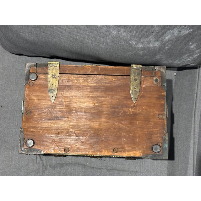 Antique James II 17th Century Strong Box “Coffre-Fort” For Sale - Image 14 of 16
