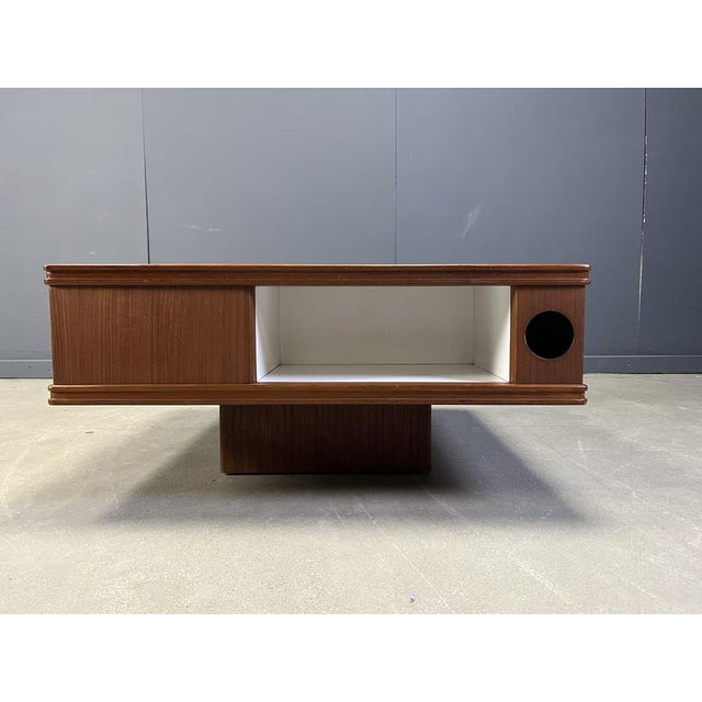 Wood Space Age Wooden Bar Coffee Table, 1960s For Sale - Image 7 of 15