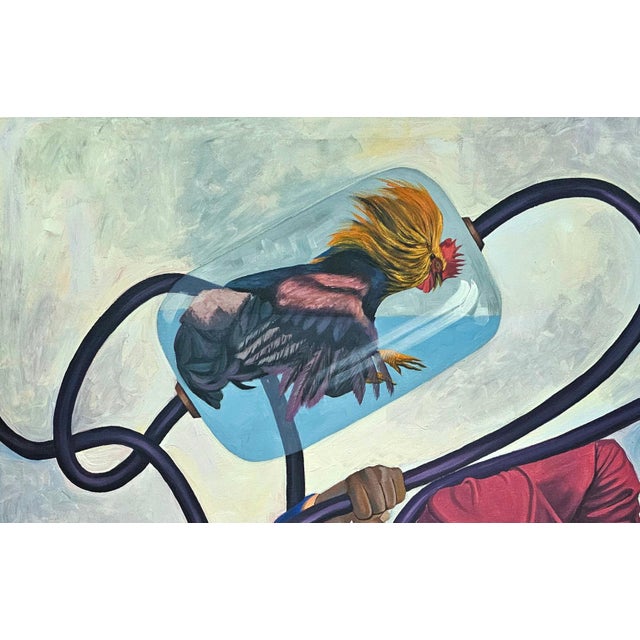 This piece satirically explores and depicts the relationship between human relationships and time using divinity as a...