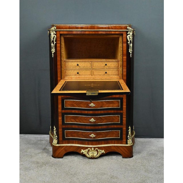 Mid-19th Century Napoleon III Wooden Secretary For Sale - Image 18 of 18