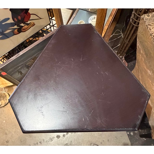 Triangular Top Side-Table For Sale - Image 4 of 4