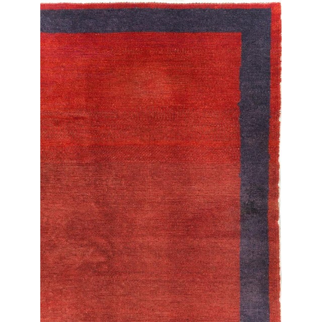 Art Deco Galerie Shabab Collection Mid-20th Century Handmade Turkish Anatolian Art Deco Style Room Size Carpet For Sale - Image 3 of 10