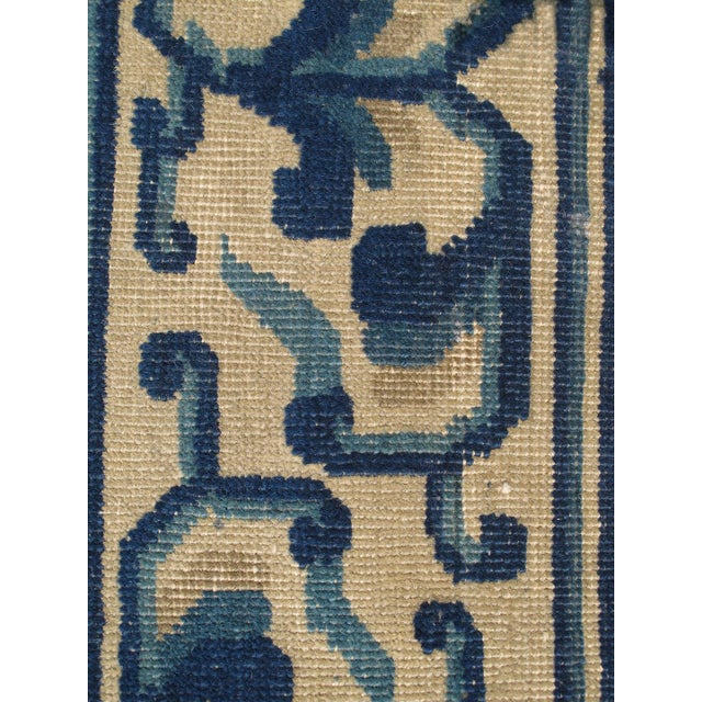 Textile Large Antique Western Chinese Rug 11'6" X16'2" For Sale - Image 7 of 9