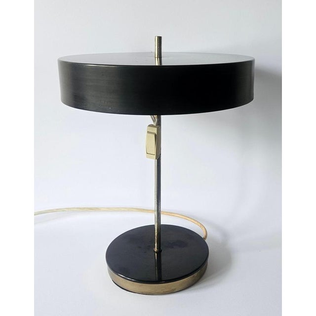 Metal Mid-Century Table Lamp by Kamenicky Senov, 1970s For Sale - Image 7 of 17