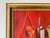 1980s Vintage Still Life Oil on Canvas Painting by Fran Mayer For Sale - Image 9 of 12