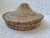 1960s 1960s Large Handwoven Lidded Storage Basket For Sale - Image 5 of 6