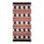 Vintage Native American Navajo Rug, Handwoven Wool, Banded Geometric Pattern, 3x5 For Sale