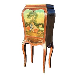 French Style Drinks Cabinet with Ormolu and Marble For Sale