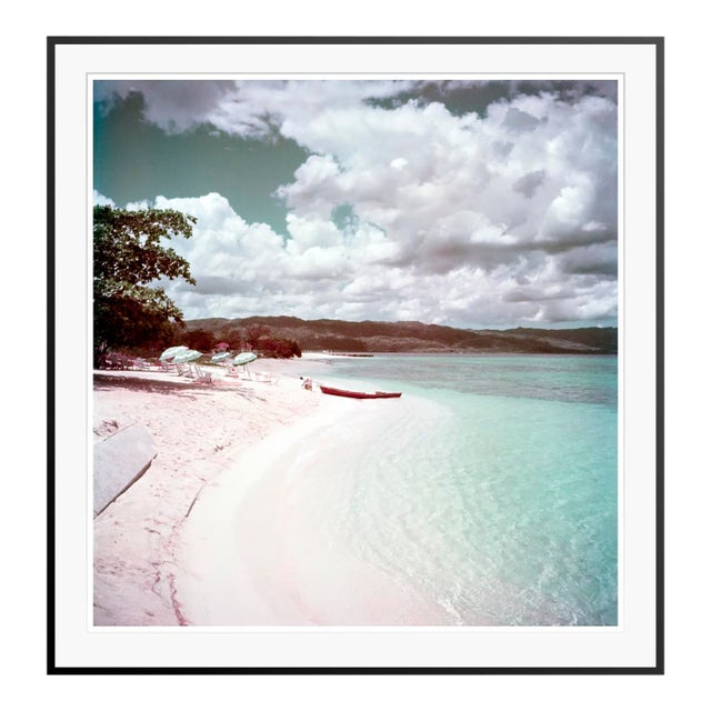 Toni Frissell 'Jamaican Shoreline' Archival Pigment Print Framed in Black For Sale