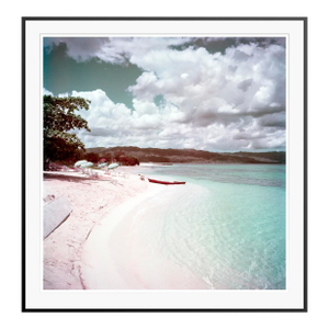 Toni Frissell 'Jamaican Shoreline' Archival Pigment Print Framed in Black