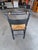 1960s Early American Chair With Woven Rush Seat For Sale - Image 4 of 4