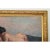 Framed Oil Painting “Girl on a Beach” by Belgian Artist Gerard Roosen For Sale - Image 10 of 12