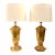 Pair of Mid Century Urn Lamps For Sale